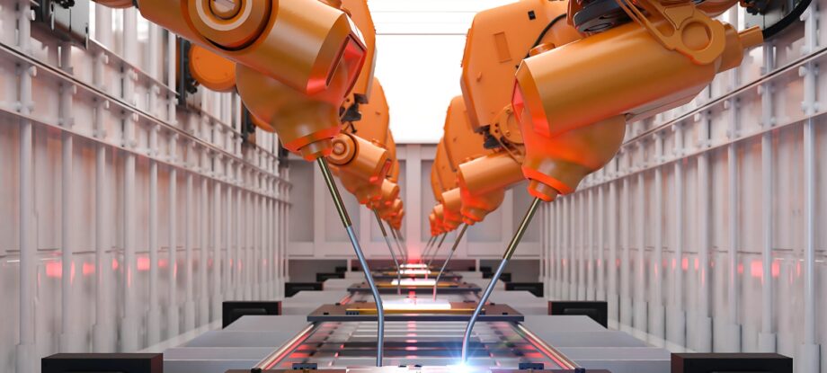 robot per automazione di processi industriali