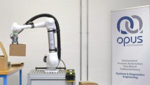 Cobot pallettizzatore con ventose