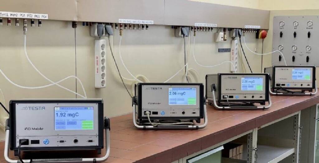 Laboratorio mobile con sistema iFID TOC per il monitoraggio ambientale in campo