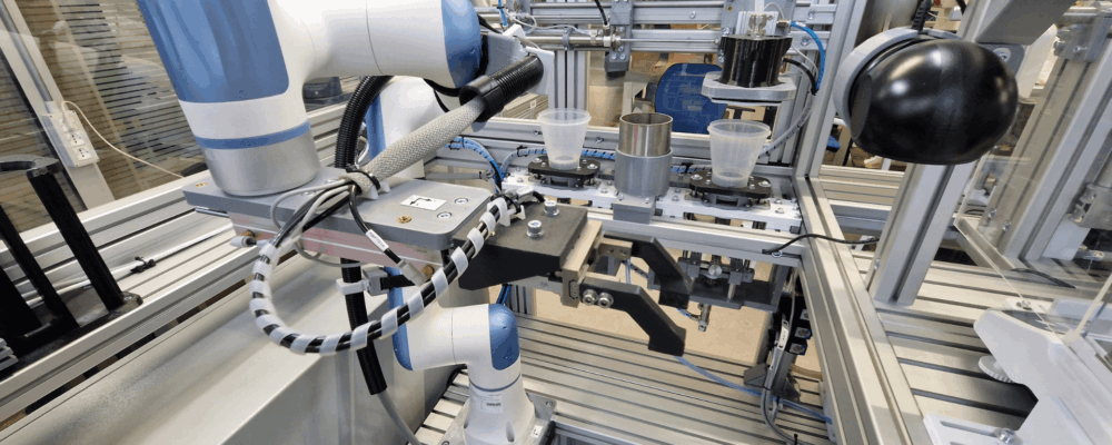 Banco automatizzato dedicato ad analisi di laboratorio